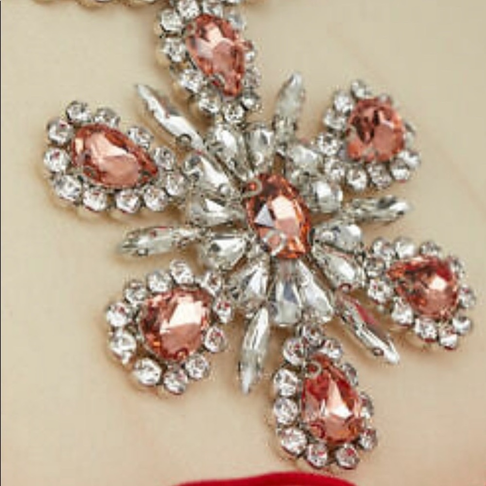 GIAMBATTISTA VALLI x H&M OPEN SHOULDER RED DRESS